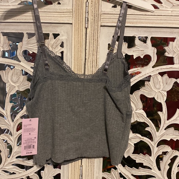 Crop grey tank top from target - Picture 2 of 3